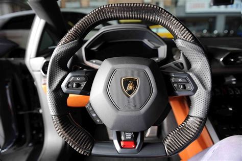 DCTMS Lamborghini Huracan carbon steering wheel - 6SpeedOnline ...