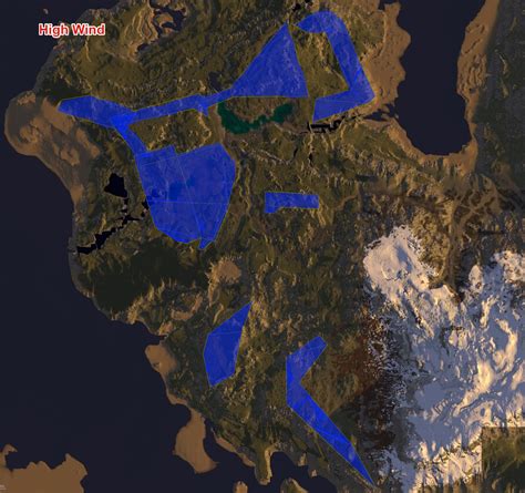 Image - Wind area high northeast.png | Ragnarok - ARK:Survival Evolved Map Wiki | FANDOM powered ...