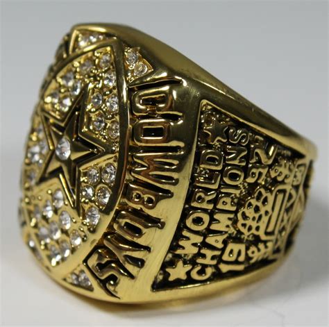 Troy Aikman Dallas Cowboys High Quality Replica 1992 Super Bowl Ring ...