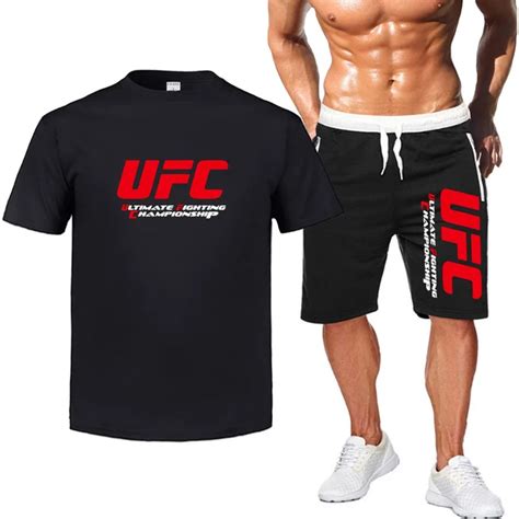 MMA UFC T shirt Ultimate Fighting Championship Cotton T Shirts O Neck T ...