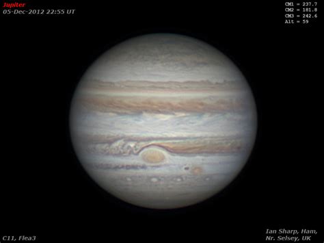 Jupiter and its Red Spots – astro-sharp.com