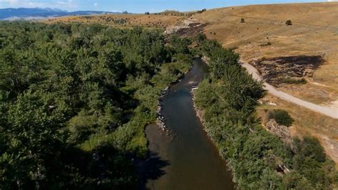 Gallatin River - Drone Photography