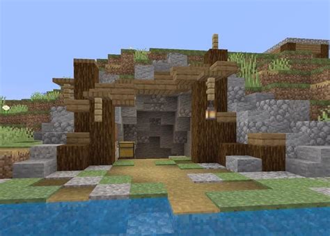 Mineshaft entrance on PS4 Survival : Minecraft | Minecraft underground ...