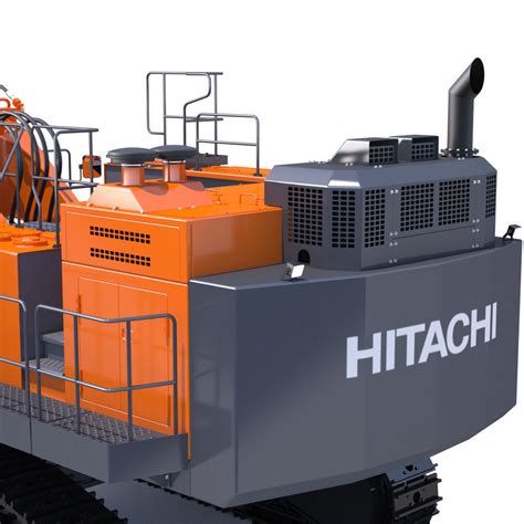 Excavator Hitachi EX1200-7 3D model | CGTrader