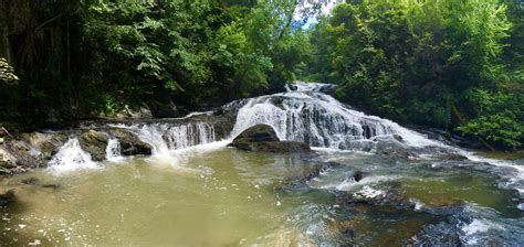 A Waterfall At The End Of A Full Day Hike In Cherokee National Forest [7738 x 3664] : r/EarthPorn