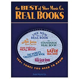 BEST SHER MUSIC REAL BOOK B FLAT EDITION