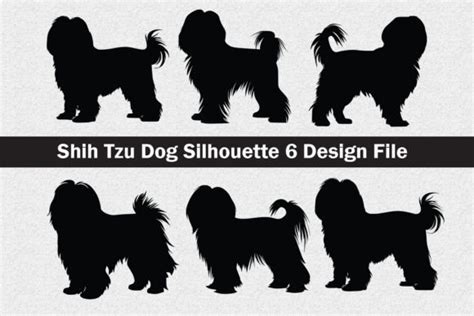 Shih Tzu Dog Vector SVG Graphic by Jennadesignsstore · Creative Fabrica