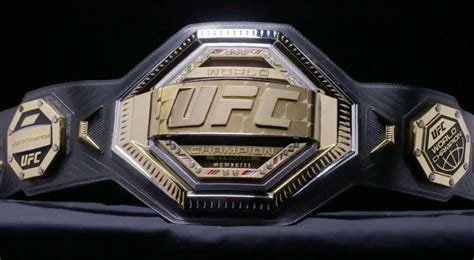 UFC unveils new 'Legacy Championship Belt' design - Sportsnet.ca