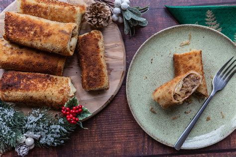 Polish Festive Croquette with sauerkraut and mushrooms - Uncommonly Delicious