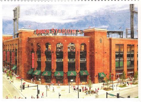 Saint Louis Cardinals Stadium, Missouri, USA. From my friend Samara ...