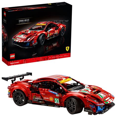 Buy LEGO Technic Ferrari 488 GTE “AF Corse #51” 42125 - Champion GT ...