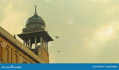 Masjid Wazir Khan stock image. Image of pakistan, architecture - 87694905