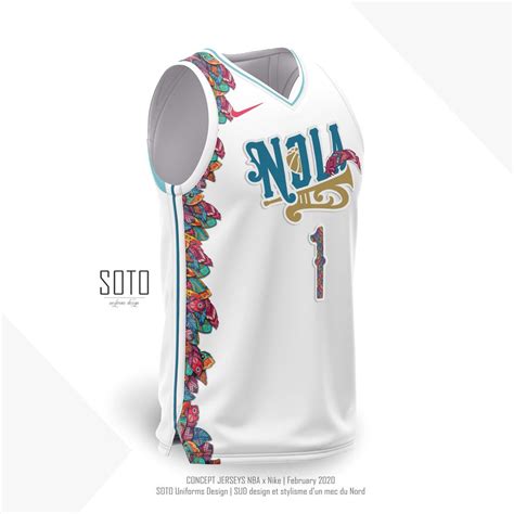 NBA City Edition - NOLA PELICANS - concept by SOTO on Behance | Best ...