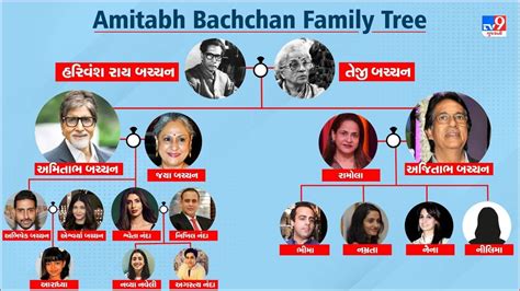 Amitabh Bachchan Family Tree: અમિતાભ પરિવારના આ લોકોને તમે ઓળખતા નહિ હોય, અહીં જુઓ બચ્ચનનો આખો ...