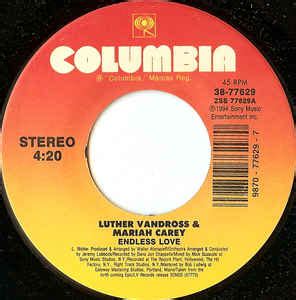 Luther Vandross & Mariah Carey – Endless Love (1994, Vinyl) - Discogs