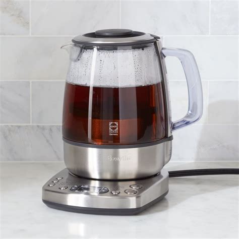 Breville One-Touch Tea Maker Electric Tea Kettle + Reviews | Crate & Barrel