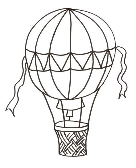 Hot air balloon black and white hot air balloon clipart black and white clipartfest 3 | Hot air ...