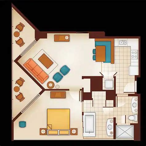 Aulani Studio Floor Plan - floorplans.click