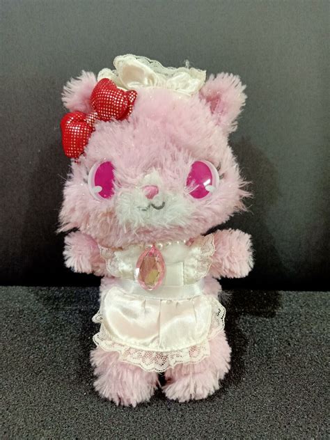 Jewelpet Garnet Persian Pink Cat Plush Toy Shaggy Sweet Maid Sanrio Sega Japan | eBay