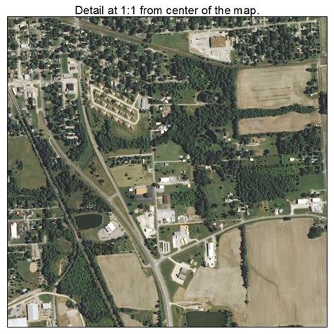 Aerial Photography Map of Centralia, IL Illinois