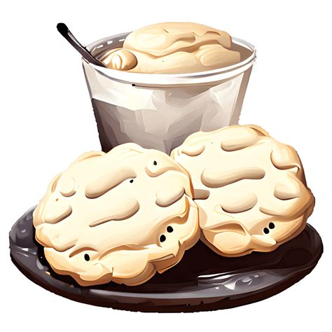 Biscuits and Gravy Digital Painting · Creative Fabrica