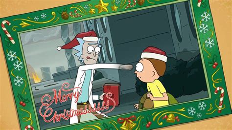 Rick And Morty Christmas Wallpaper