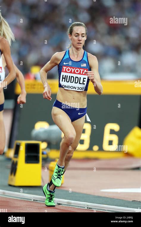 Molly HUDDLE (United States of America) competing in the Women's 5000m Final at the 2017 IAAF ...