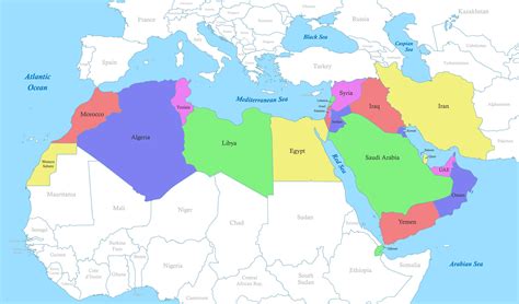 carte de mena Région avec les frontières de le États 22754848 Art vectoriel chez Vecteezy