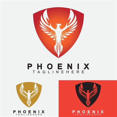 Phoenix logo Vector Illustration Design Template 4673847 Vector Art at ...