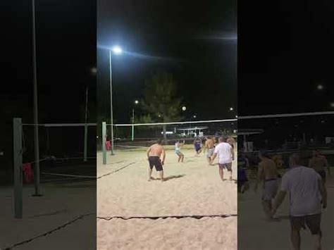 BEACH VOLLEYBALL | Hard hit, nice block | #shorts | Bloopers | #PickupSports in Las Vegas! - YouTube