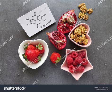 Food Rich Ellagic Acid Food Sources Stock Photo 2218421581 | Shutterstock