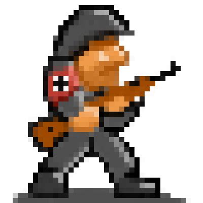 German Soldier Pixel Art by Gonzotron93 on DeviantArt