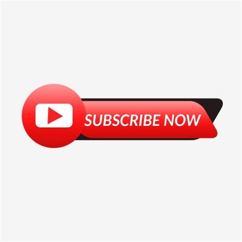 Subscribe Now Button Youtube, Social, Like, Share PNG Transparent ...