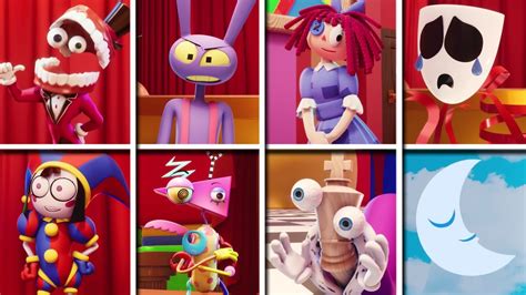 ALL Characters/Monsters in THE AMAZING DIGITAL CIRCUS: PILOT (Showcase ...