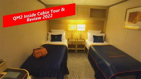 Queen Mary 2 Inside Cabin Tour & Review - YouTube