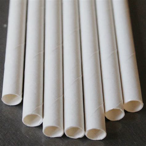 plain eco paper straws by crafteratti | notonthehighstreet.com