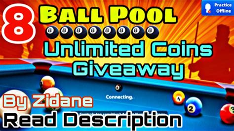 8 Ball Pool Unlimited Coins Giveaway LIVE || Read Description || Unique Id 306-673-833-4 || #30 ...