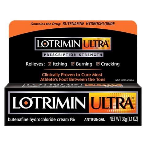 Lotrimin Ultra Antifungal Athlete's Foot Cream - 1.1 Oz : Target