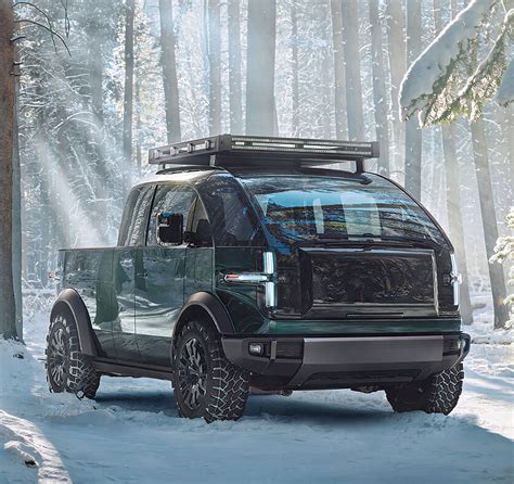 Canoo's New Electric Pickup Truck Unveiled, Has Up to 600HP in Dual Motor Configuration - TechEBlog