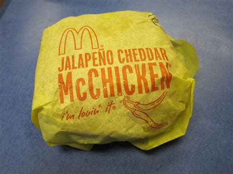 Review: McDonald's - Jalapeno Cheddar McChicken | Brand Eating