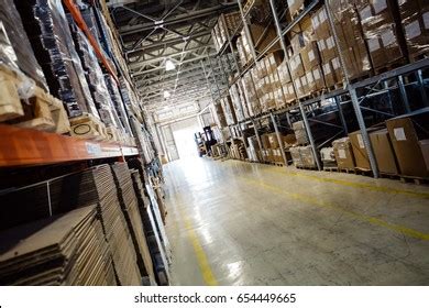 Interior Modern Warehouse Stock Photo 654449665 | Shutterstock