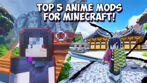 Top 5 Anime Mods for Minecraft! Minecraft anime mod (2022) - McModx