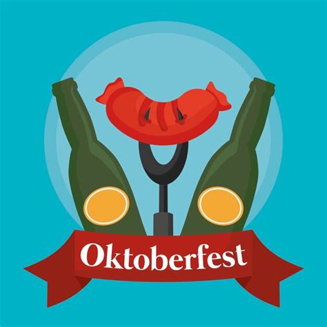 Premium Vector | Oktoberfest festival design with icon vectot ilustration