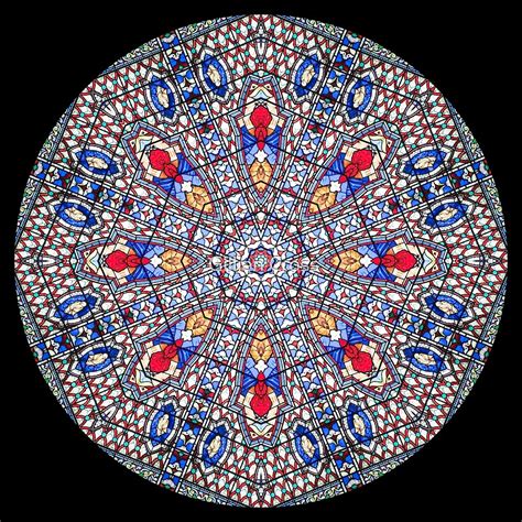 "Kaleidoscope Stained Glass Pattern" by Gillian Cross | Redbubble