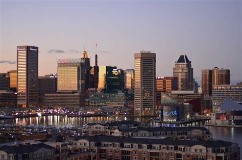 Baltimore Skyline Wallpapers - Top Free Baltimore Skyline Backgrounds ...