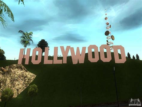 The Hollywood Sign for GTA San Andreas