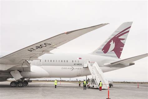 Ndege Aina ya Dreamliner, A7-BCG ya Shirika la Ndege la Qatar (Qatar ...