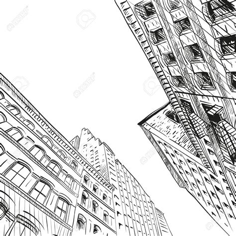 New York Cityscape Drawing at GetDrawings | Free download