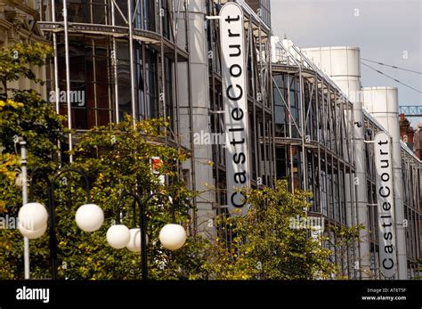 Castle Court shopping Centre Stock Photo - Alamy