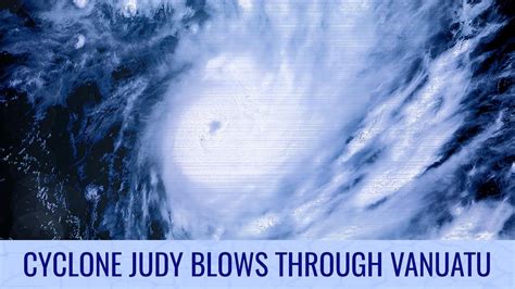 Cyclone Judy blows through Vanuatu - March 1, 2023 - YouTube